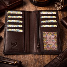 Bernardo V Italian Cow Leather Wallet