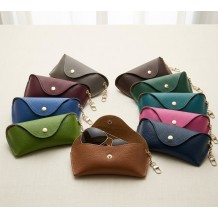 Étui à Lunettes en Cuir avec Mousqueton Lisetta